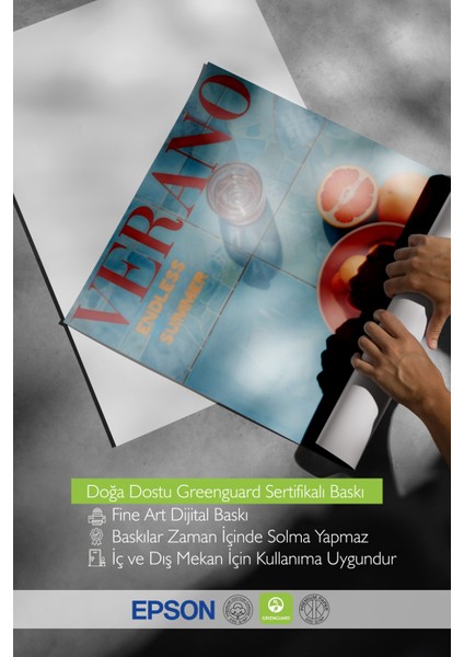 Çerçevesiz Poster, Verano Ispanyol Tarzı Portakal Reklamı, Mutfak Dekoru Poster No: 109592 indirimleri