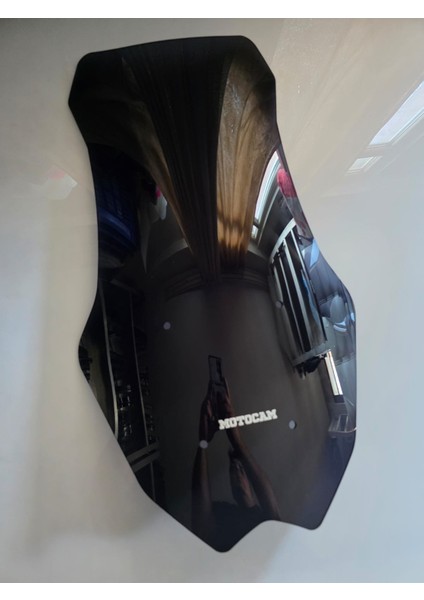 Yamaha Nmax Siperlik Ön Cam 2025 Model 72CM Siyah Renkli 4mm