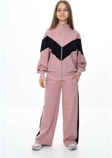 Kız Çocuk %100 Pamuk Uzun Kol Alt&üst Eşofman TAKIM-EŞT-0024