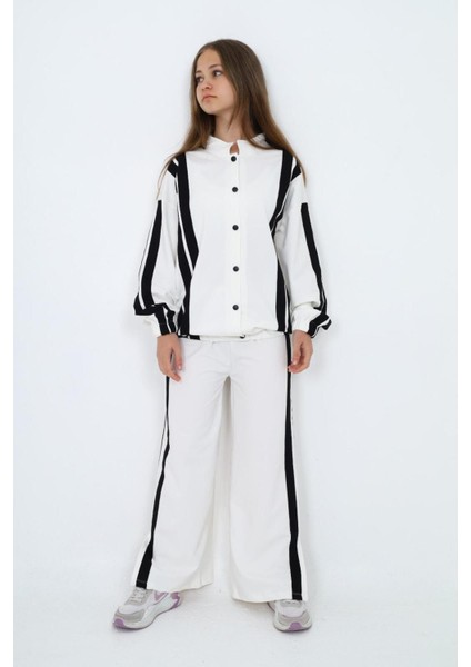 Kız Çocuk %100 Pamuk Çıt Çıt Kapamalı Uzun Kol Alt&üst Eşofman TAKIMI-EŞT-0019 indirimleri