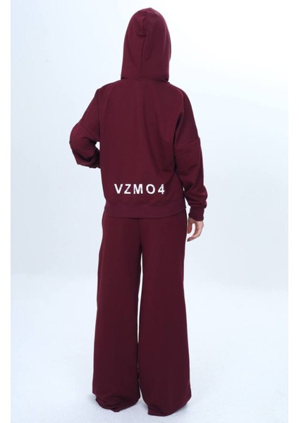 Kız Çocuk %100 Pamuk Kapüşonlu Fermuarlı 2 Iplik Alt&üst Eşofman TAKIMI-309-EŞT-0002 indirimleri