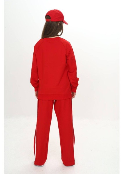 Unisex Çocuk 2 Iplik Çıtçıtlı Alt&üst Eşofman Takımı %100 Pamuk Rahat KALIP-299-EŞT-0006 indirimleri