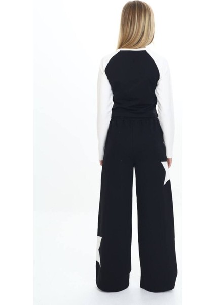 Kız Çocuk %100 Pamuk Uzun Kol Oversize Alt&üst Eşofman TAKIMI-EŞT-0026 modelleri