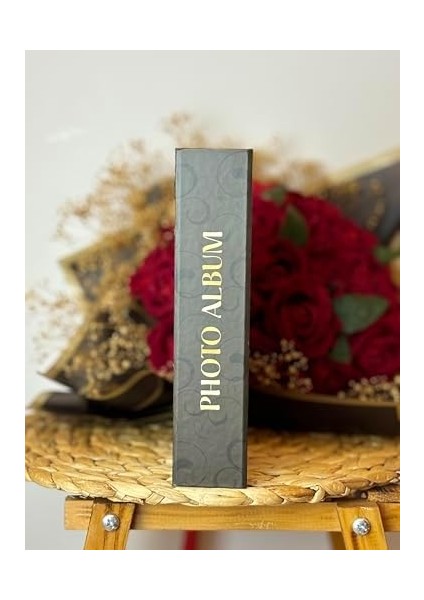 RS306 Fotoğraf Albümü 10X15CM 200 Fotoğraf Kapasiteli Retro Desenli Lüks Albüm modelleri