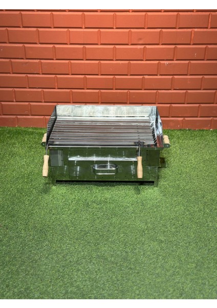 50X35 KROM PERVAZLI SET ÜSTÜ AYAKSIZ MANGAL 2MM LAMA IZGARALI fiyatları