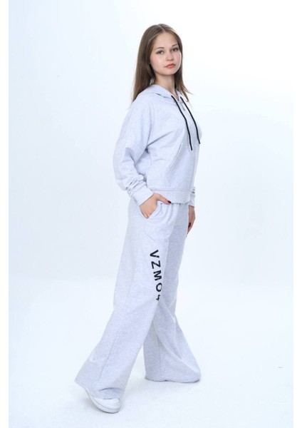 Kız Çocuk %100 Pamuk Kapüşonlu Fermuarlı 2 Iplik Alt&üst Eşofman TAKIMI-309-EŞT-2002 fiyatları