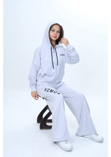 Kız Çocuk %100 Pamuk Kapüşonlu Fermuarlı 2 Iplik Alt&üst Eşofman TAKIMI-309-EŞT-2002 modelleri