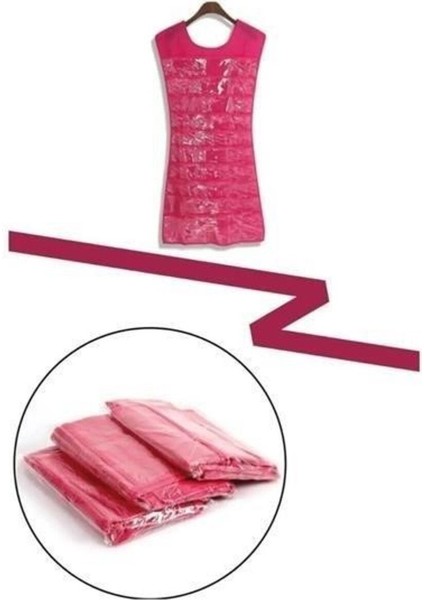 Şeklinde Takı Düzenleyici Organizer, Pembe, 1 Adet