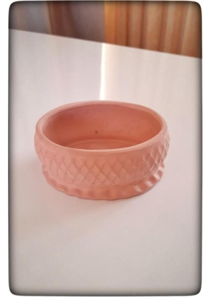 El Yapımı Kahverengi Dekoratif Beton Makyaj ve Takı Organizeri fiyatları