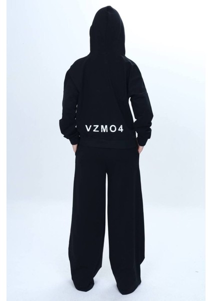 Kız Çocuk %100 Pamuk Kapüşonlu Fermuarlı 2 Iplik Alt&üst Eşofman TAKIMI-309-EŞT-2002 fırsatları