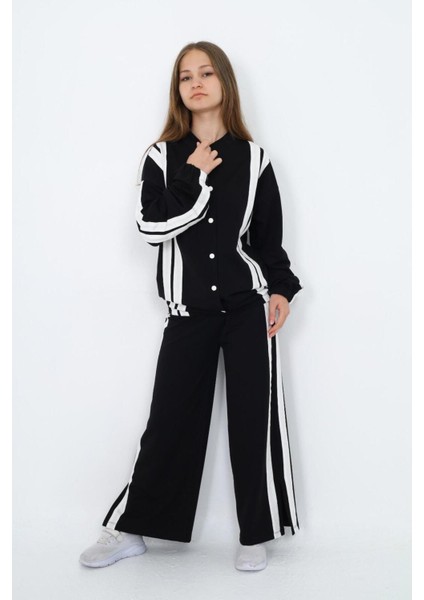 Kız Çocuk %100 Pamuk Çıt Çıt Kapamalı Uzun Kol Alt&üst Eşofman TAKIMI-EŞT-2019 fırsatları