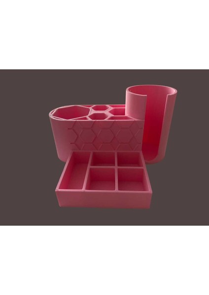 Şık ve Pratik Pembe Makyaj Düzenleyici, Düzenli ve Estetik Kullanım Sağlar fiyatları