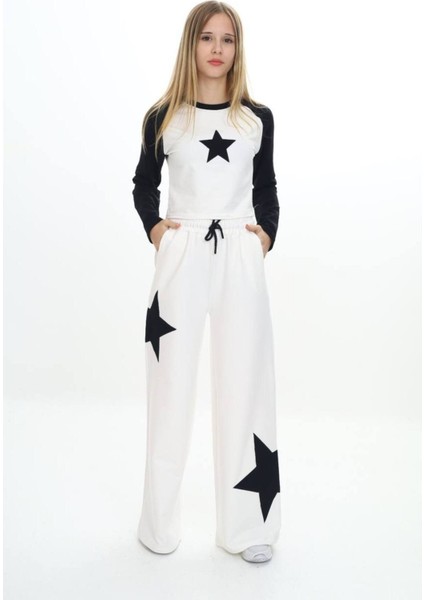 Kız Çocuk %100 Pamuk Uzun Kol Oversize Alt&üst Eşofman TAKIMI-EŞT-2026 modelleri