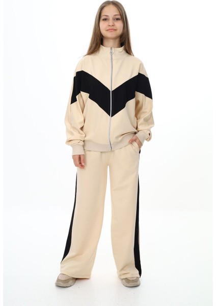 Kız Çocuk %100 Pamuk Uzun Kol Alt&üst Eşofman TAKIM-EŞT-2024