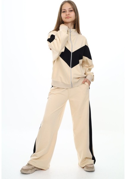 Kız Çocuk %100 Pamuk Uzun Kol Alt&üst Eşofman TAKIM-EŞT-2024 fiyatları