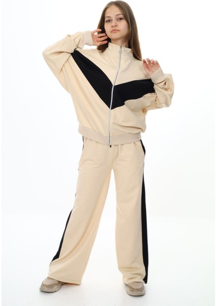 Kız Çocuk %100 Pamuk Uzun Kol Alt&üst Eşofman TAKIM-EŞT-2024 fırsatları