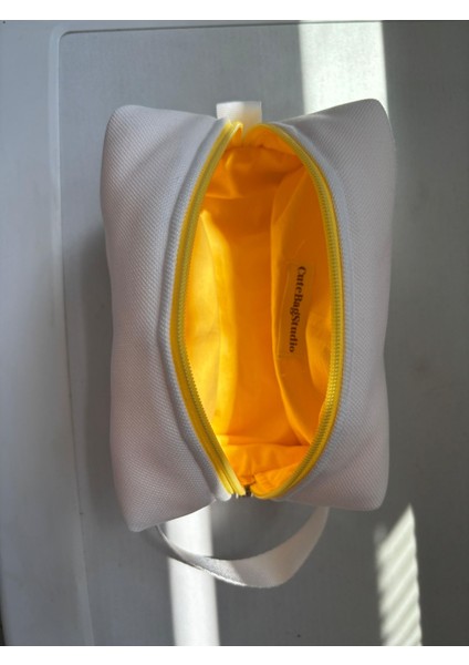 Kaz nakışlı organizer çanta – makyaj çantası , kalemlik ve valiz ıçi çok amaçlı düzenleyici 20x10x10 cm