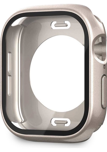 Apple Watch Seri 10 46MM / Seri 11 46MM Uyumlu 360 Derece Korumalı Kasa ve Ekran Koruyucu