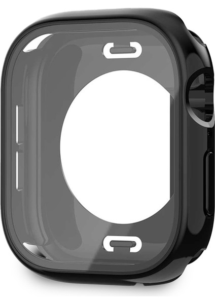 Apple Watch Seri 10 46MM / Seri 11 46MM Uyumlu 360 Derece Korumalı Kasa ve Ekran Koruyucu