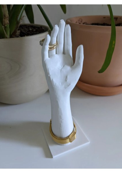 El Stili Yüzük Tutucu, Siyah, Beyaz ve Gri Renk Seçenekleriyle Şık ve Pratik Kullanım fiyatları