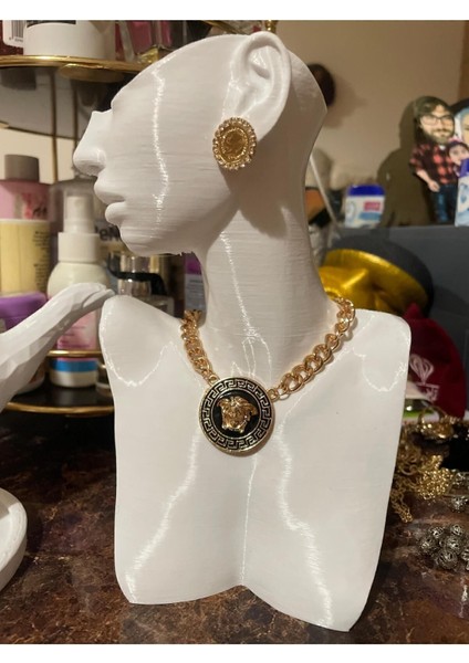 Beyaz Dekoratif Takı Teşhir Standı, Kolye, Yüzük, Şık ve Fonksiyonel Tasarım. fiyatları