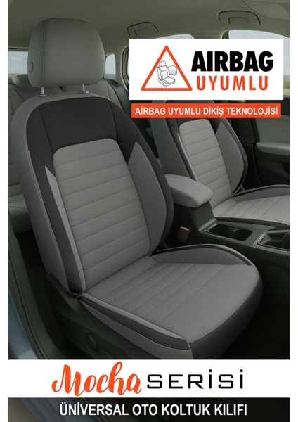 Tofaş Serçe Mocha Tay Tüyü Üniversal Oto Koltuk Kılıfı modelleri
