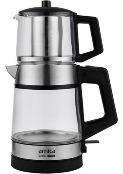 Şık Bordo Cam Gövdeli Çay Makinesi, Pratik ve Modern Tasarım fiyatları