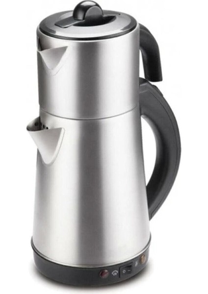 Pratik ve Şık Gümüş Çay Makinesi ile Keyifli Içim Deneyimi