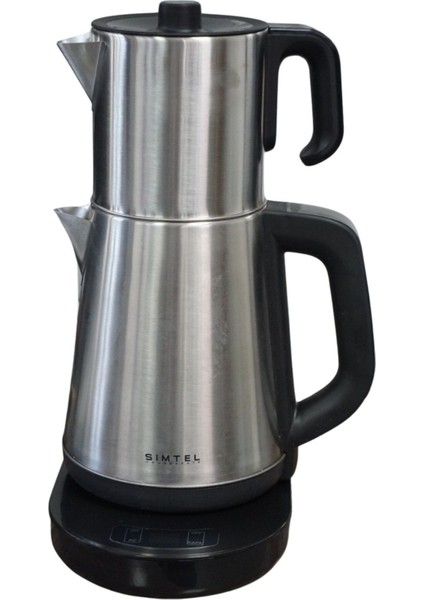 Gri Dijital Göstergeli Çay Makinası, Kolay ve Hızlı Çay Keyfi fırsatları