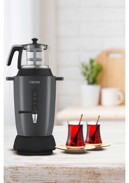 Gri 798 Semaver Çay Makinesi, Şık ve Kullanışlı Ev Için Ideal Seçim. fiyatları