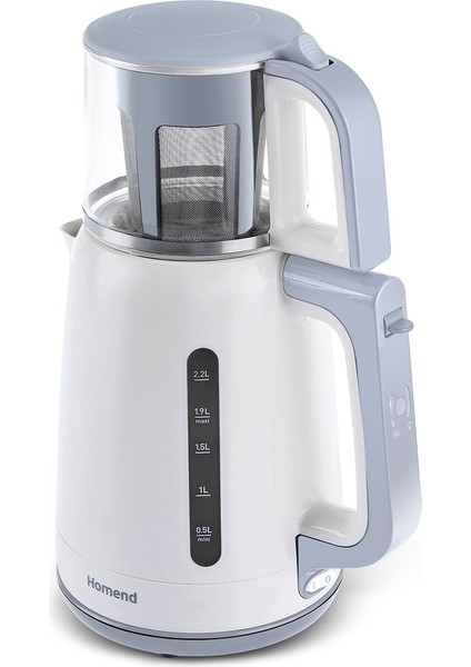 Pratik Plastik Çay Makinesi Beyaz, Hızlı ve Kolay Demleme Için Ideal modelleri