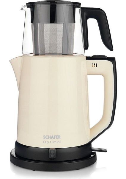 Krem Bej Elektrikli Çay Makinesi, Pratik ve Şık Tasarım modelleri