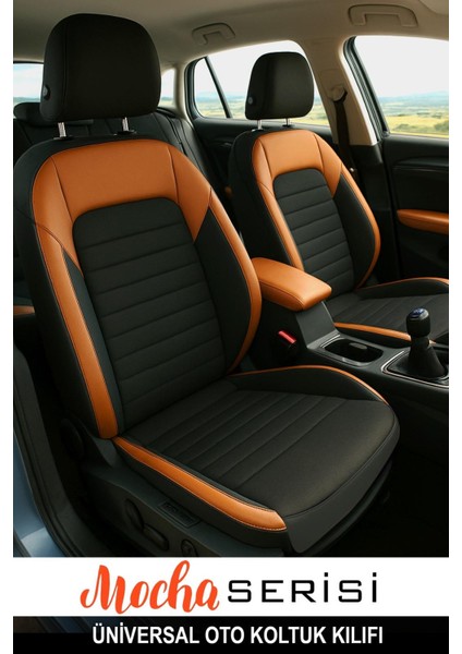 Renault Megane 3 Mocha Tay Tüyü Üniversal Oto Koltuk Kılıfı