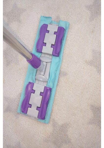 Teleskobik Cam Yer Tavan Silme - İstediğin Bezi Tak Kullan - 4 Mandallı -Yedek Bezli Mop Seti modelleri