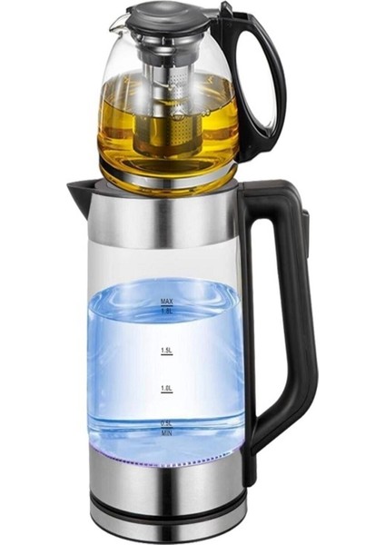 Siyah Renkli Silver Crest Çaycı ve Çay Makinası, Hızlı ve Pratik Kullanım fiyatları