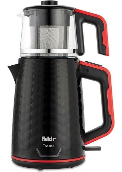 Tastea Çay Makinesi, Şık Siyah ve Kırmızı Renk Seçeneği