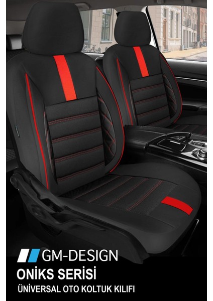 Tofaş Şahin Oniks Kırmızı Oto Koltuk Kılıfı