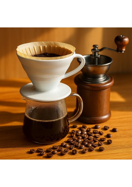 Filtre Kahve 500 gr Öğütülmüş (V60) fırsatları