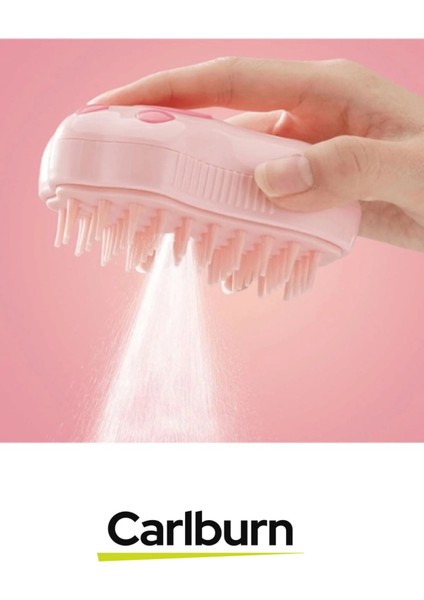 Özel Üretim Tüy Bakımı Kolaylaştıran Silikon Su Hazneli Doldurulabilen Pati Tasarımlı Buharlı Tarak indirimleri