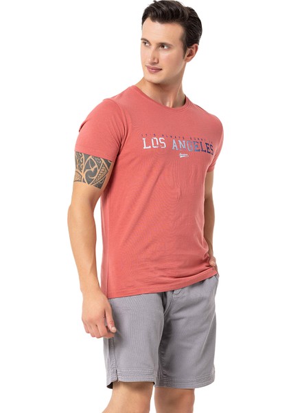 Term Erkek Kahverengi Tişört