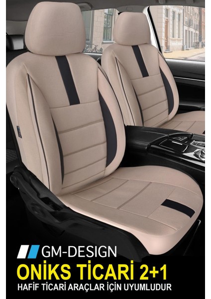 Tofaş Kartal Oniks Bej 2+1 Oto Koltuk Kılıfı