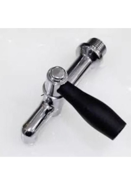 Beyaz Uyumlu Kahveci Musluğu, Ideal ve Sever Çeliklerle Kullanılabilir.