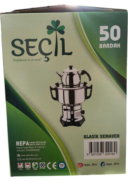 50 Bardak Gri Semaver ile Keyifli Sohbetler Için Ideal Seçim modelleri