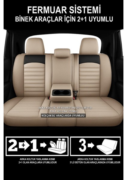 Citroen C4 (2005-2011) Formentor Tay Tüyü Üniversal Oto Koltuk Kılıfı fırsatları