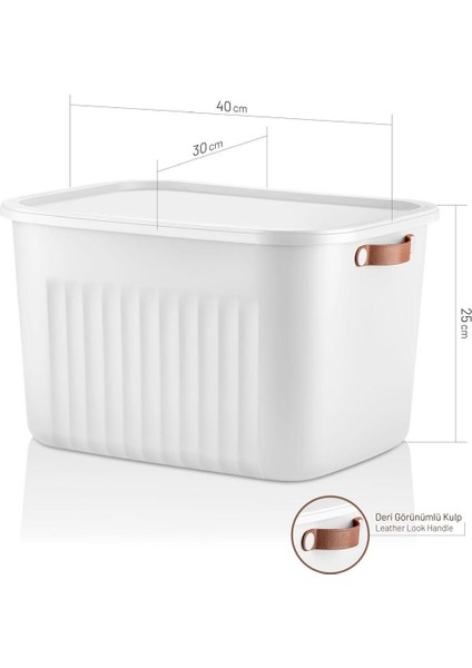 3'lü Jumbo Boy Saklama Kutusu, Çok Renkli, 20 Lt, Plastik Düzenleyici Set fiyatları