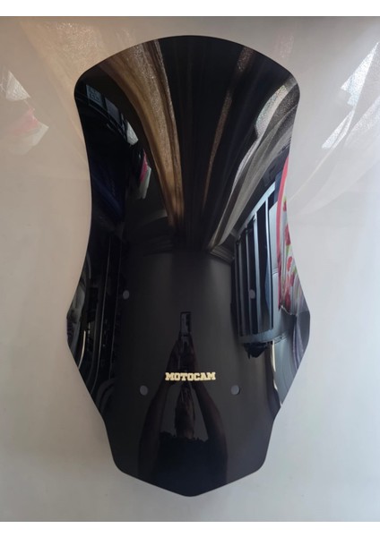 Rks Fort 250 Siperlik Ön Cam 2023-2025 Model 74CM Siyah Renkli 4mm Uzun Cam