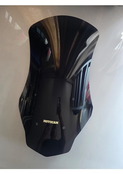 Rks Fort 250 Siperlik Ön Cam 2023-2025 Model 74CM Siyah Renkli 4mm Uzun Cam