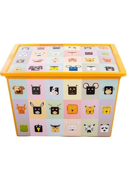 50 Litre Tekerlekli Saklama Kutusu, Çocuklar Için Eğlenceli ve Pratik Saklama Çözümü fiyatları