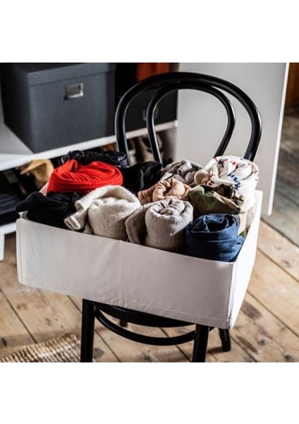 Bölmeli Beyaz Kutu, 34X51X18 Cm, Düzenli Saklama Için Ideal Seçim fırsatları