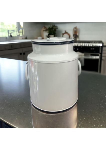 Vintage Tarz Metal Çok Amaçlı Saklama Kabı, Şık ve Dayanıklı Tasarım fiyatları